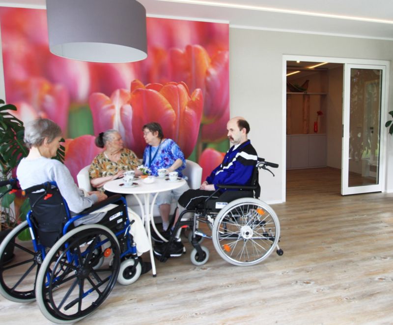 Wintergarten in Pflegeeinrichtung Betreutes Zuhause in der Comeniusstr. 21 in 08523 Plauen